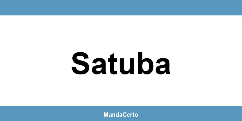 Telefone da agência dos Correios em Satuba