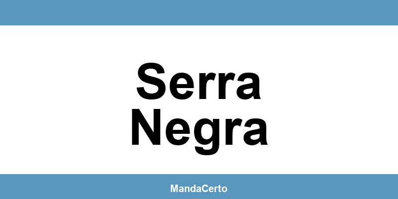 Telefone da agência dos Correios em Serra Negra