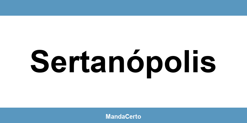 Telefone da agência dos Correios em Sertanópolis