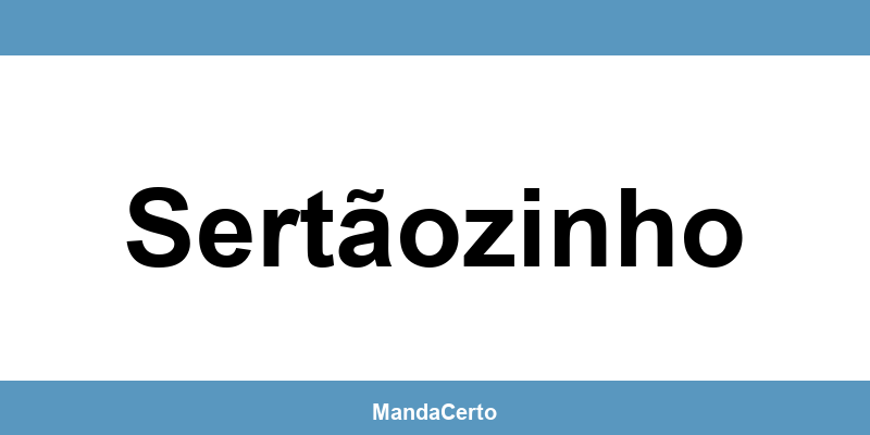 Telefone da agência dos Correios em Sertãozinho