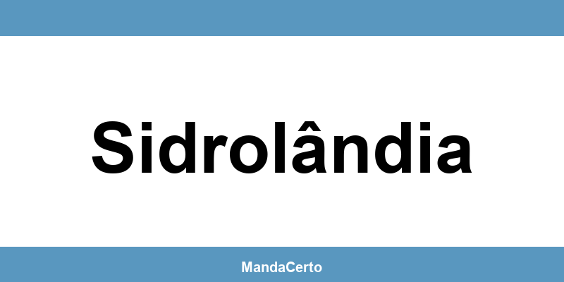 Telefone da agência dos Correios em Sidrolândia
