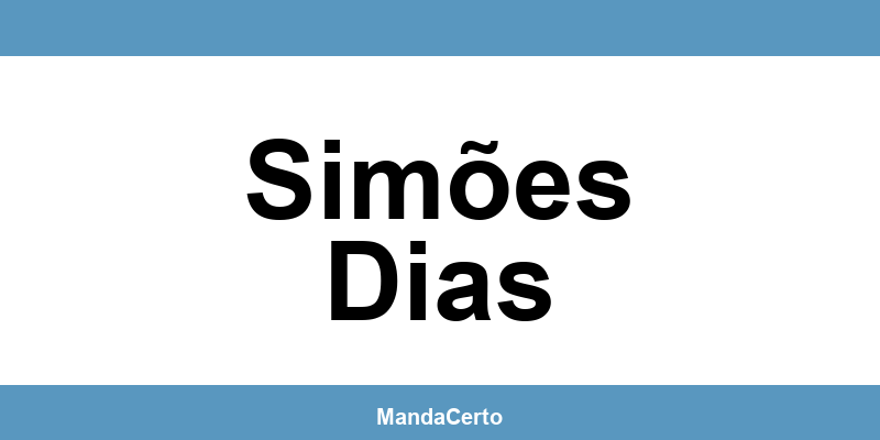 Telefone da agência dos Correios em Simões Dias