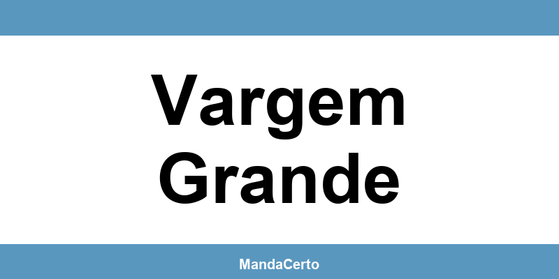 Telefone da agência dos Correios em Vargem Grande