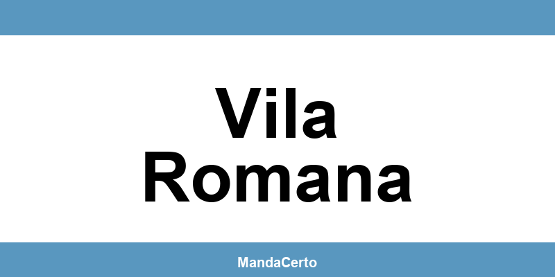 Telefone da agência dos Correios em Vila Romana
