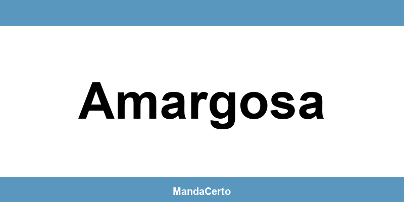 Telefone da agência dos Correios em Amargosa