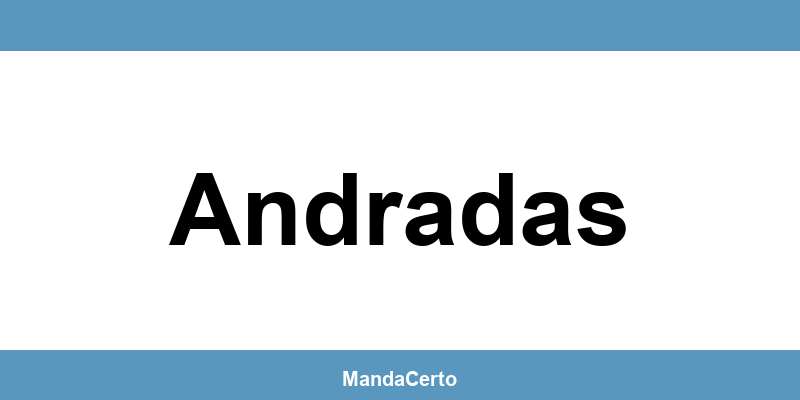 Telefone da agência dos Correios em Andradas