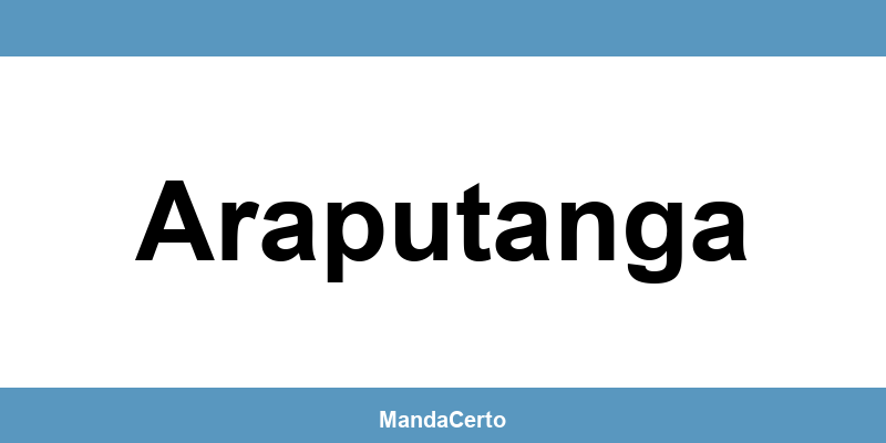 Telefone da agência dos Correios em Araputanga