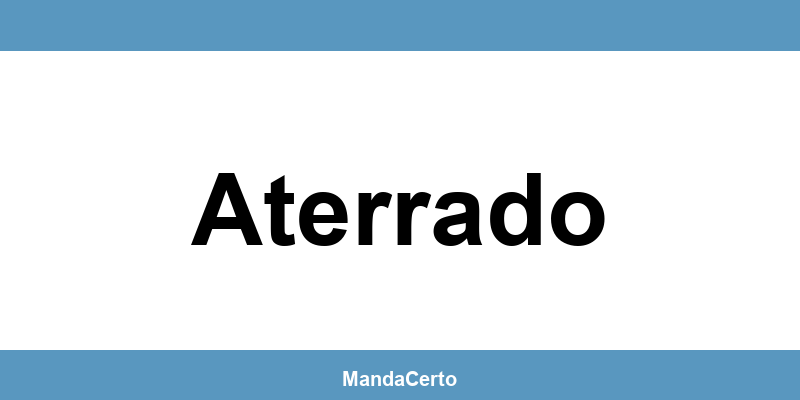 Telefone da agência dos Correios em Aterrado