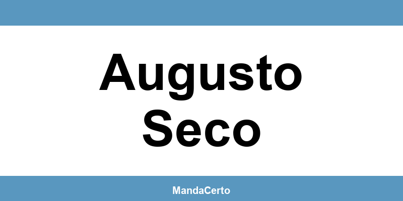 Telefone da agência dos Correios em Augusto Seco