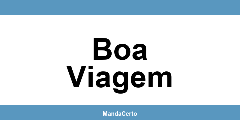 Telefone da agência dos Correios em Boa Viagem