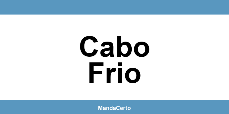 Telefone da agência dos Correios em Cabo Frio