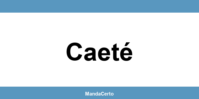 Telefone da agência dos Correios em Caeté