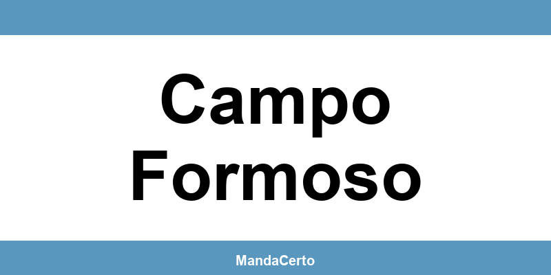 Telefone da agência dos Correios em Campo Formoso