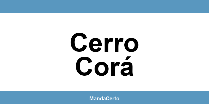 Telefone da agência dos Correios em Cerro Corá