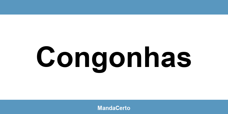 Telefone da agência dos Correios em Congonhas