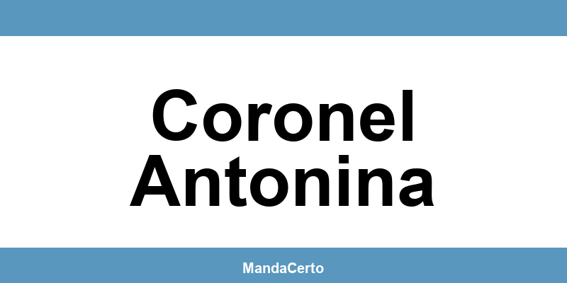 Telefone da agência dos Correios em Coronel Antonina