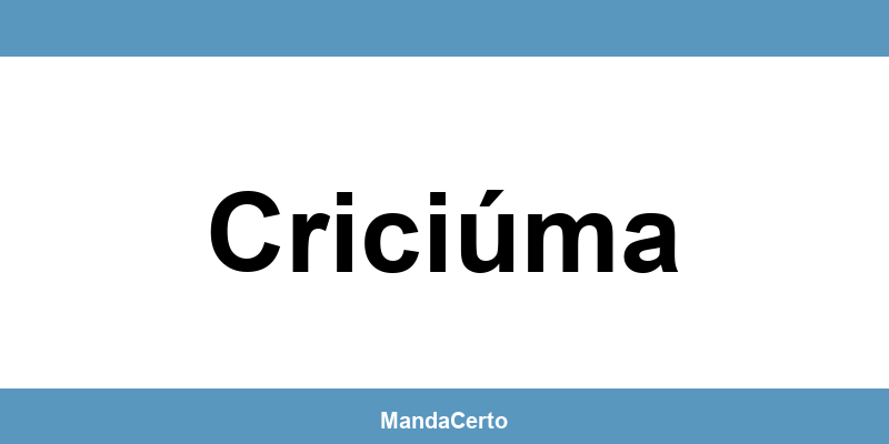 Telefone da agência dos Correios em Criciúma