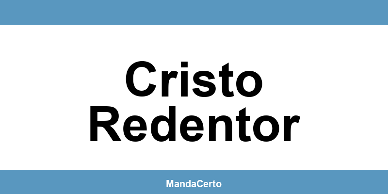 Telefone da agência dos Correios em Cristo Redentor