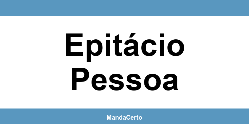 Telefone da agência dos Correios em Epitácio Pessoa