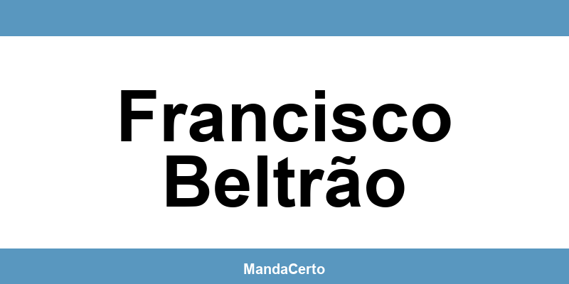 Telefone da agência dos Correios em Francisco Beltrão