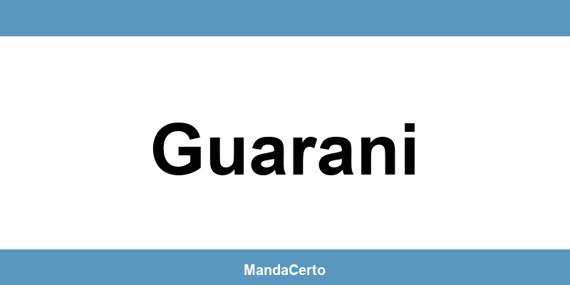 Telefone da agência dos Correios em Guarani