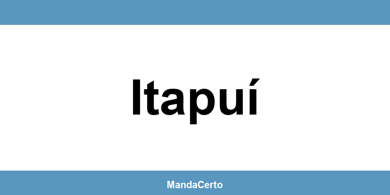 Telefone da agência dos Correios em Itapuí