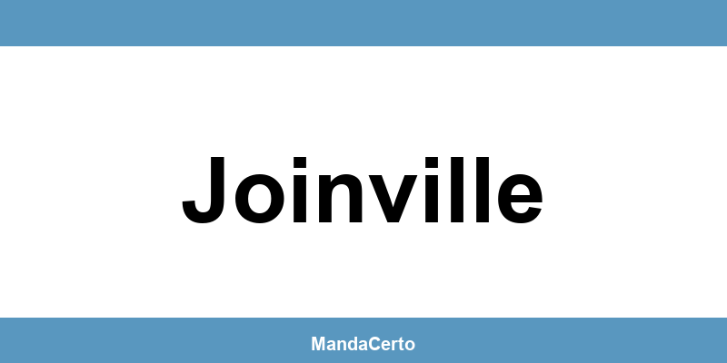 Telefone da agência dos Correios em Joinville