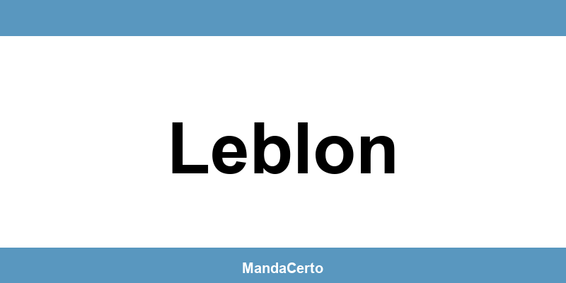 Telefone da agência dos Correios em Leblon