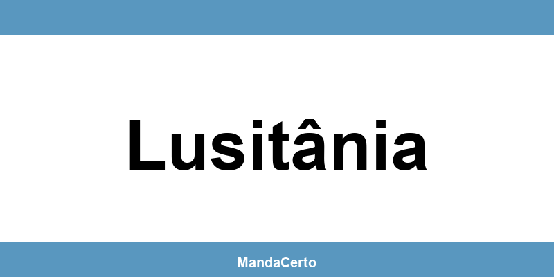 Telefone da agência dos Correios em Lusitânia
