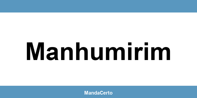 Telefone da agência dos Correios em Manhumirim