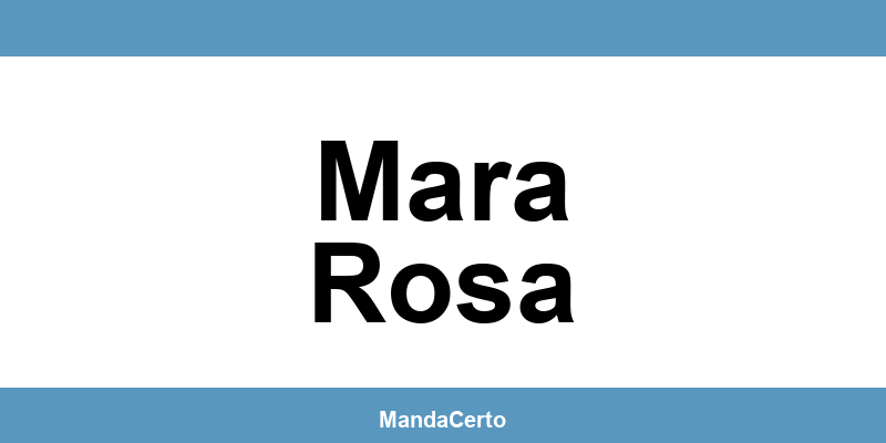 Telefone da agência dos Correios em Mara Rosa