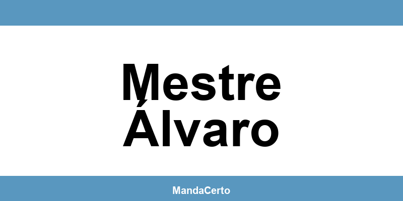 Telefone da agência dos Correios em Mestre Álvaro