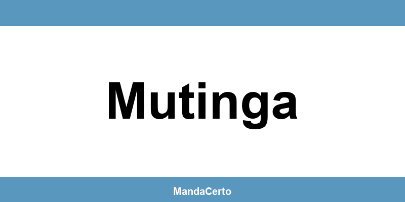Telefone da agência dos Correios em Mutinga