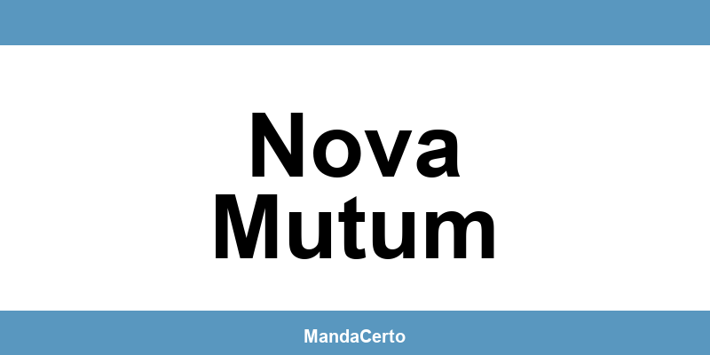 Telefone da agência dos Correios em Nova Mutum