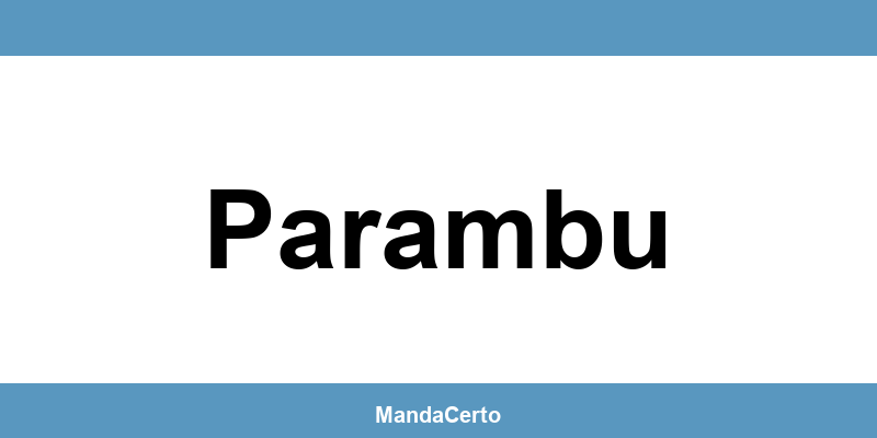 Telefone da agência dos Correios em Parambu