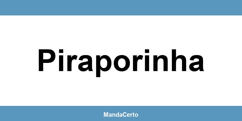Telefone da agência dos Correios em Piraporinha