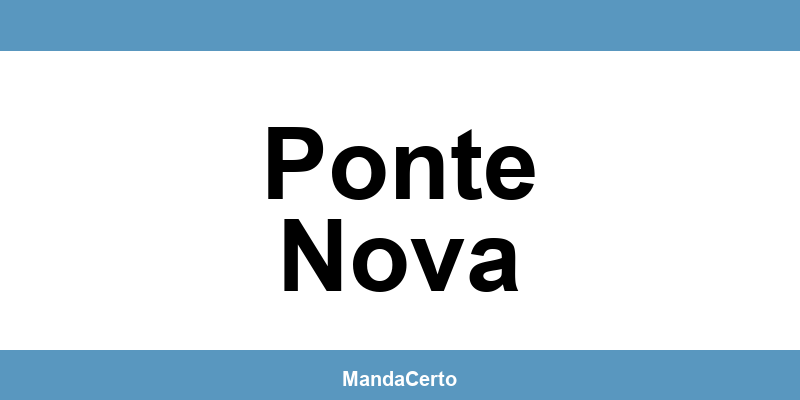 Telefone da agência dos Correios em Ponte Nova