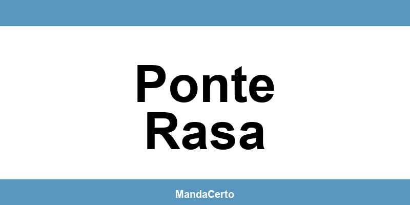 Telefone da agência dos Correios em Ponte Rasa