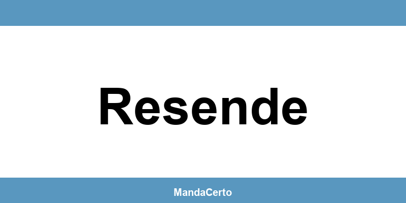 Telefone da agência dos Correios em Resende