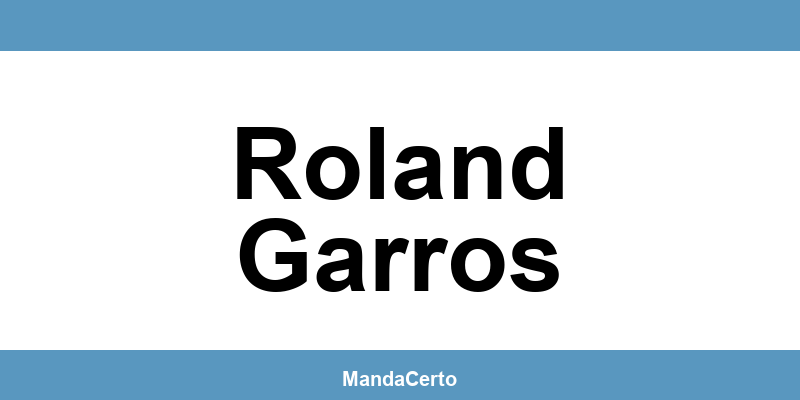Telefone da agência dos Correios em Roland Garros