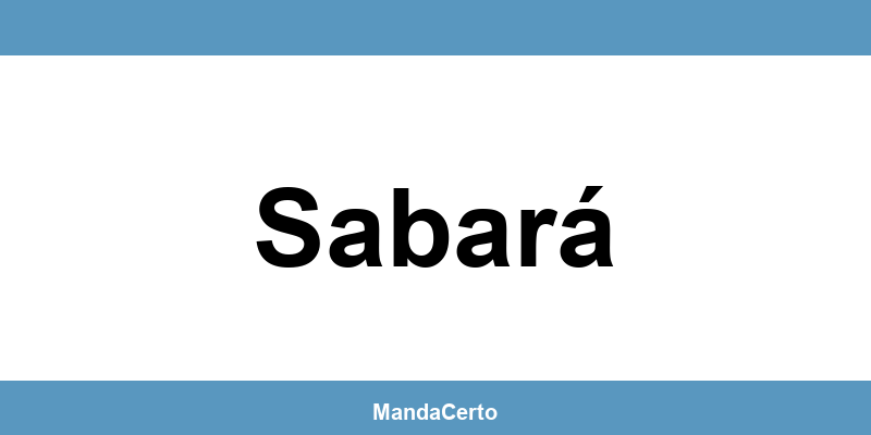 Telefone da agência dos Correios em Sabará