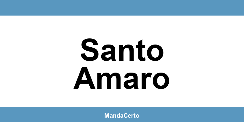 Telefone da agência dos Correios em Santo Amaro