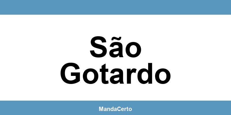Telefone da agência dos Correios em São Gotardo