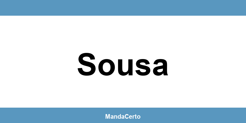 Telefone da agência dos Correios em Sousa