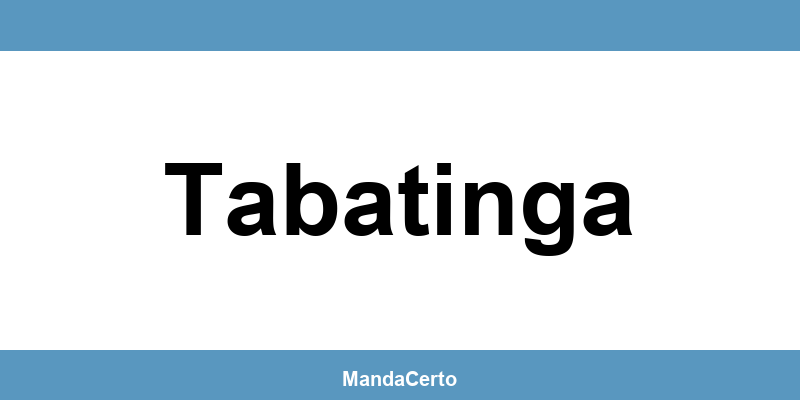 Telefone da agência dos Correios em Tabatinga