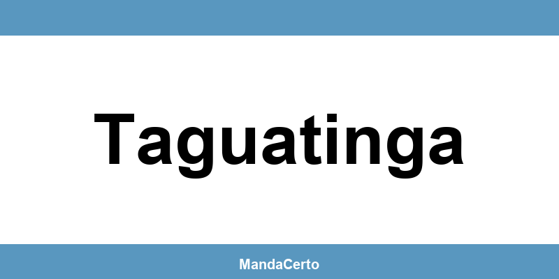 Telefone da agência dos Correios em Taguatinga