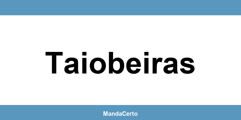 Telefone da agência dos Correios em Taiobeiras