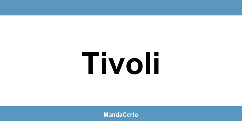Telefone da agência dos Correios em Tivoli