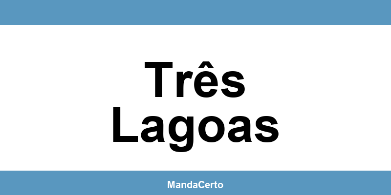 Telefone da agência dos Correios em Três Lagoas