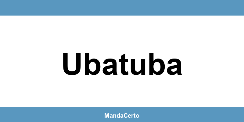 Telefone da agência dos Correios em Ubatuba